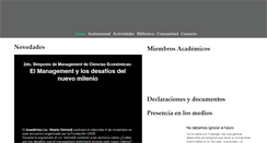 Desktop Screenshot of ancempresa.org.ar